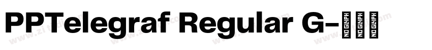 PPTelegraf Regular G字体转换
